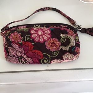 Vera Bradley zipper wristlet
